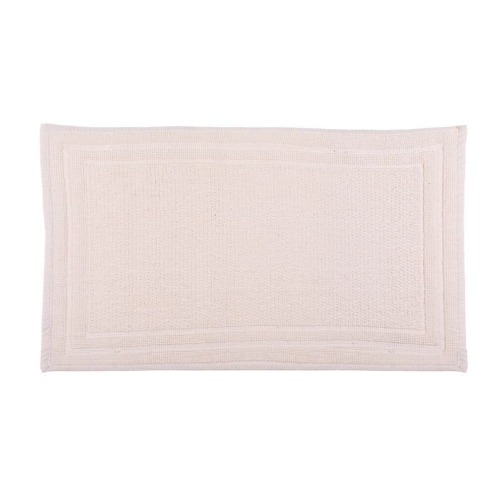 Tapete Para Banheiro Mahal 50X80cm Havan - Branco TI3630