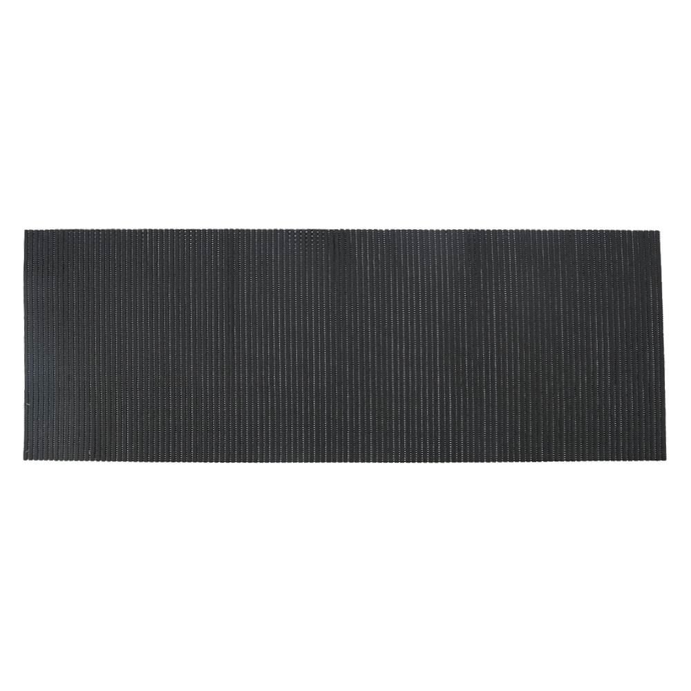 Tapete Para Cozinha 0,45X1,30M Pratik Havan Casa - Preto Liso