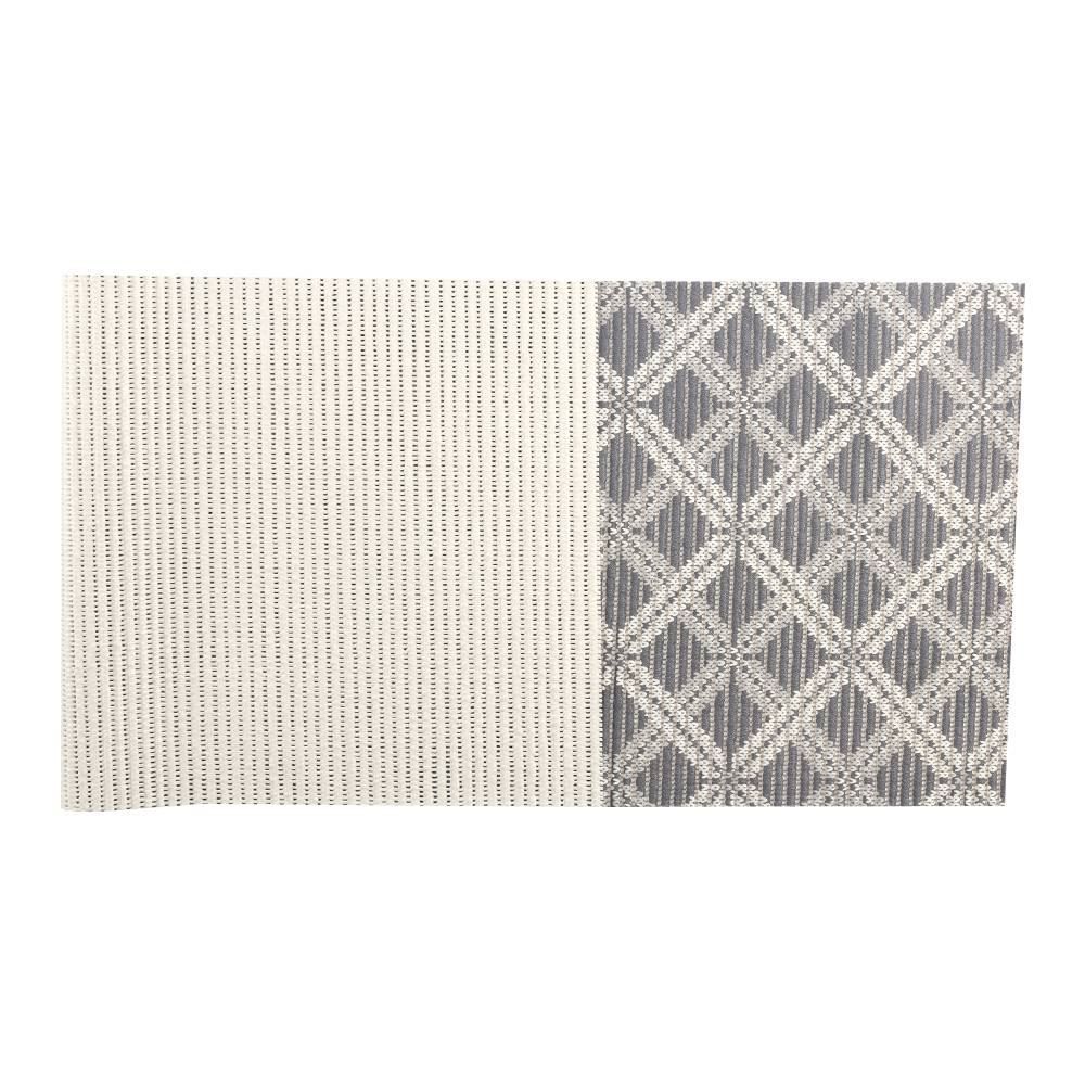 Tapete Para Cozinha 0,45X1,30M Pratik Havan Casa - Cinza Geo