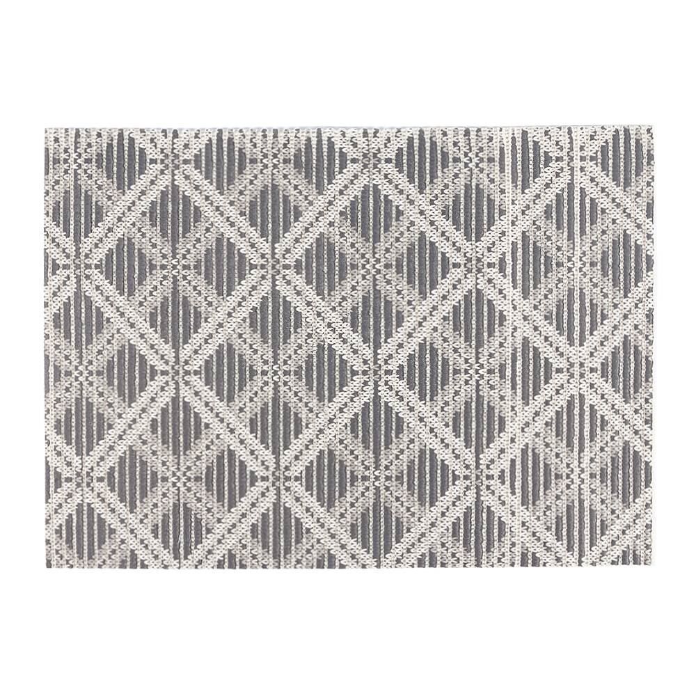 Tapete Para Cozinha 43X65 Cm Pratik Havan Casa - Cinza Geo