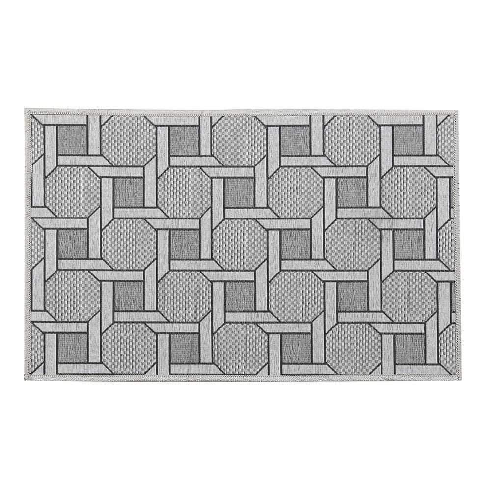 Tapete Para Cozinha Siena 50X80 Cm Havan Casa - Corrente Cinza 