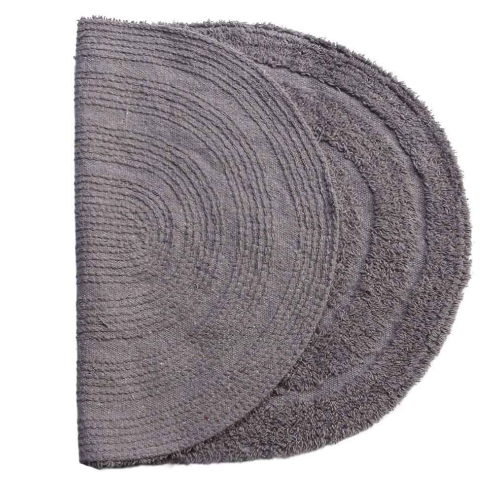 Tapete para Banheiro Chronos 40X60 cm Havan Casa - Cinza Amianto