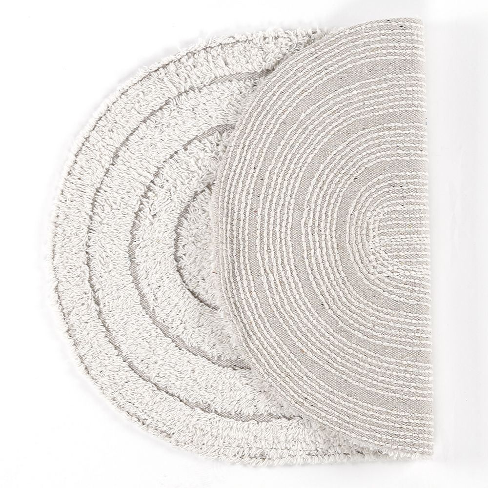 Tapete Para Quarta E Sala Chronos 40X60 Cm Havan Casa - Branco Neve