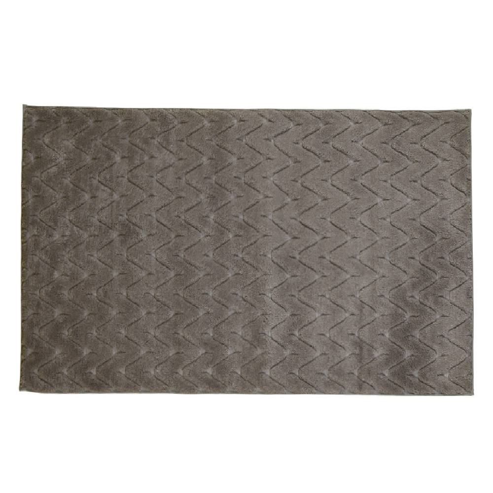 Tapete para Quarto e Sala 80Cmx1,50 m Milano Havan Casa - Cinza Chevron