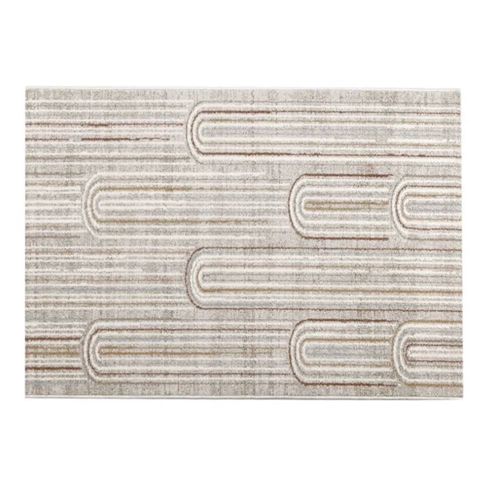 Tapete para Quarto e Sala 1,40X2,00 m Atenas Havan Casa - Bege E Azul