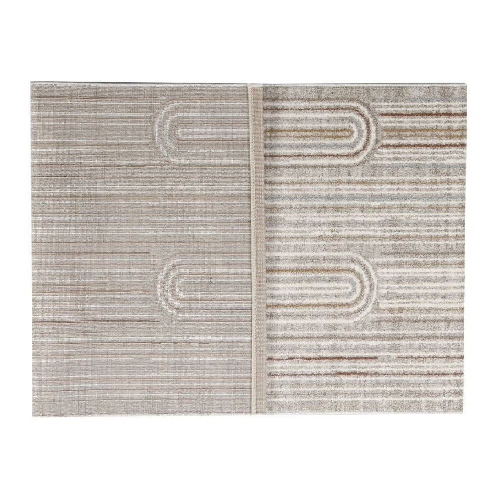 Tapete para Quarto e Sala 1,40X2,00 m Atenas Havan Casa - Bege E Azul