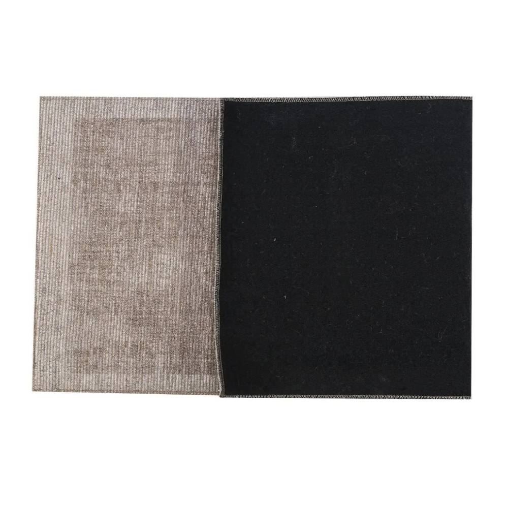 Tapete Para Quarto E Sala 1,40X2,00 M Cairo Havan Casa - Moldura Bege E Marrom