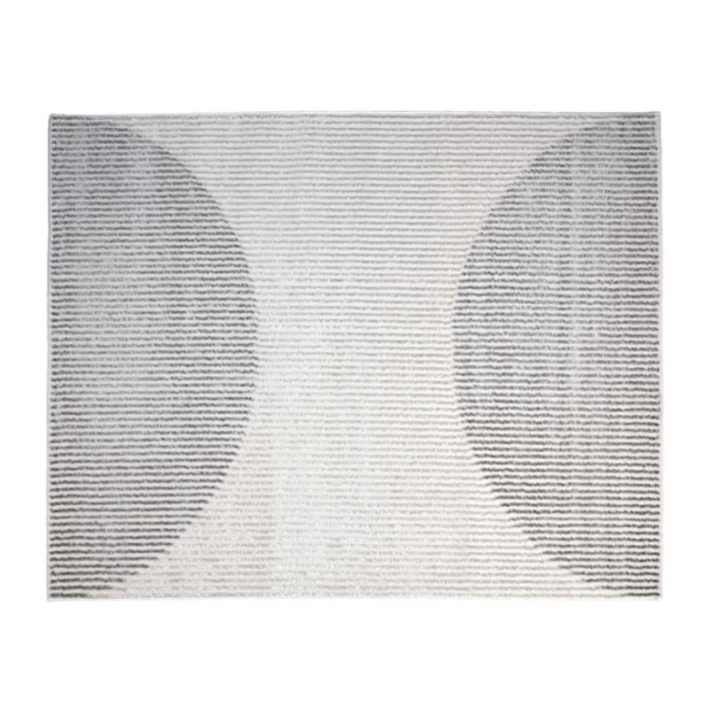 Tapete para Quarto e Sala 2,00X2,50 m Dubai Havan Casa - Círculos Taupe