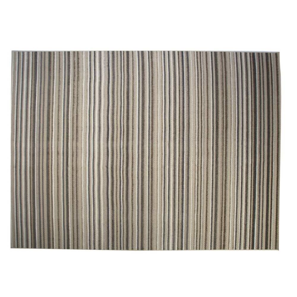 Tapete para Quarto e Sala 2,00X3,00 m Kyoto Havan Casa - Creme E Cinza