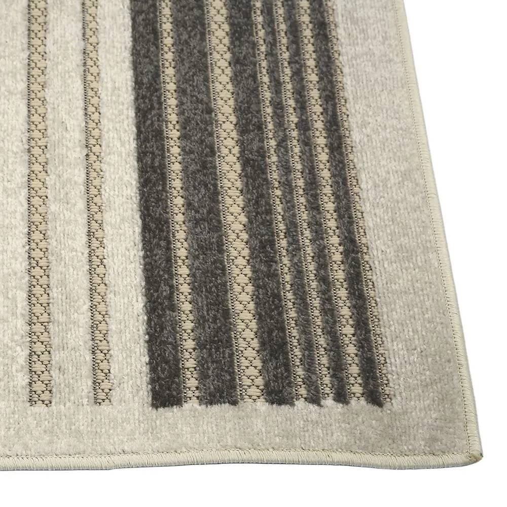 Tapete para Quarto e Sala 2,00X3,00 m Kyoto Havan Casa - Creme E Branco