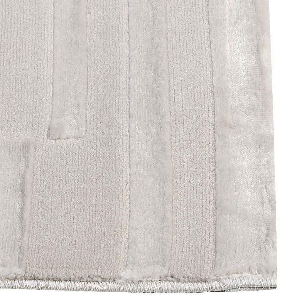 Tapete para Quarto e Sala 60Cmx1,00 m Havan Casa - Bege Listras