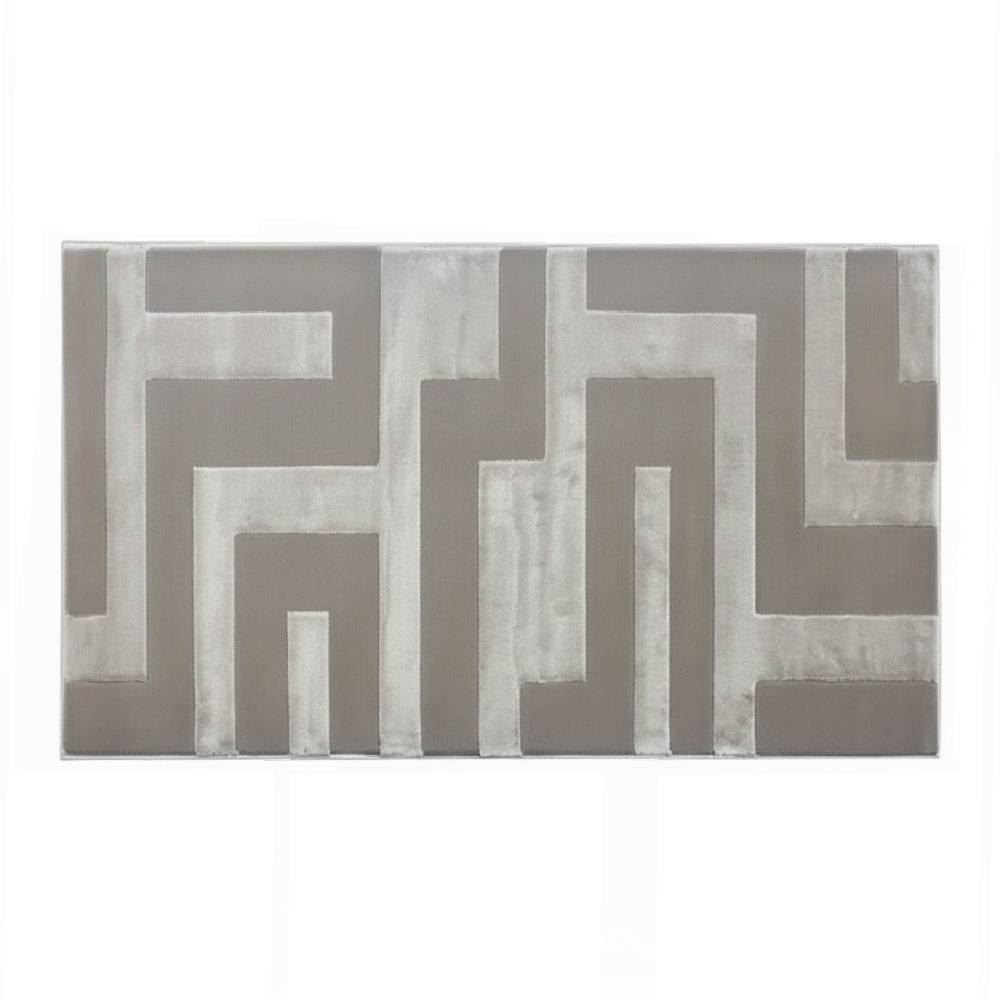 Tapete para Quarto e Sala 60Cmx1,00 m Provence Havan Casa - Cinza