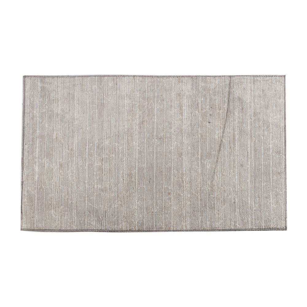 Tapete Para Quarto E Sala 60X100 Cm Cairo Havan Casa - Cinza Listras