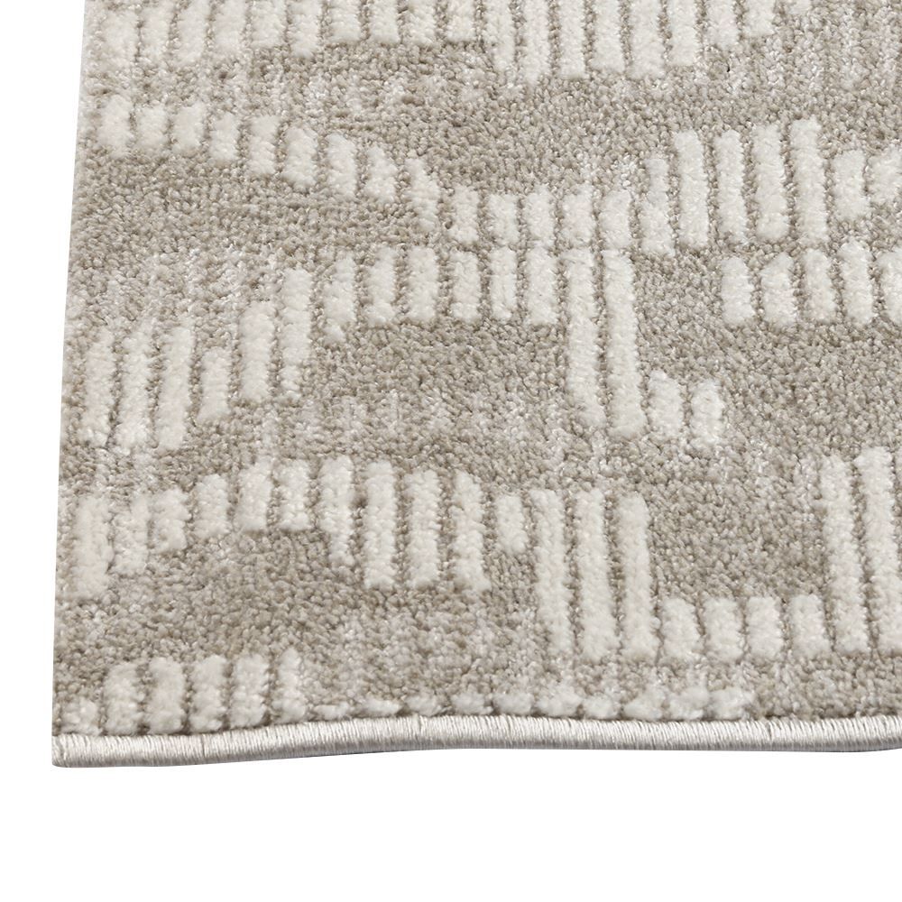 Tapete Para Quarto E Sala 80X150 Cm Atenas Havan Casa - Listras Bege