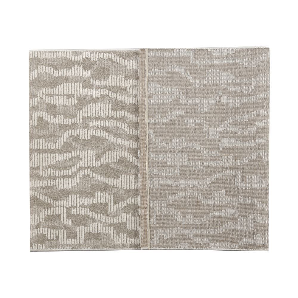 Tapete Para Quarto E Sala 80X150 Cm Atenas Havan Casa - Listras Bege