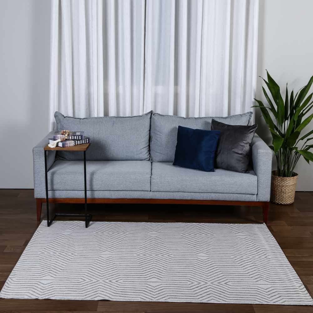 Tapete Para Quarto E Sala Amazonas Sisal 1,40X2,00 Havan  - Bege A5231 3D