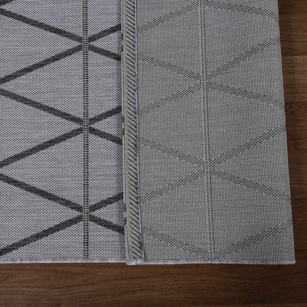 Tapete Para Quarto E Sala Amazonas Sisal 1,40X2,00 Havan  - Grafite e Cinza