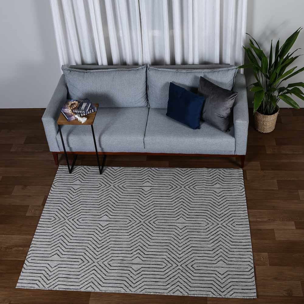 Tapete Para Quarto E Sala Amazonas Sisal 1,40X2,00 Havan  - Sisal Prata