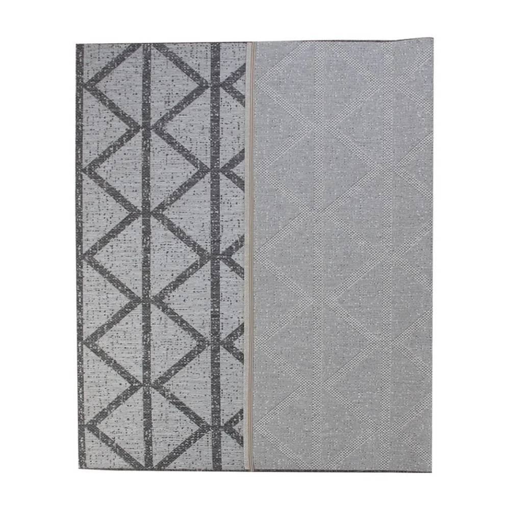 Tapete para Quarto e Sala Amazonas Sisal 1,40X2,00 Metros Havan  - Geométrico Cinza