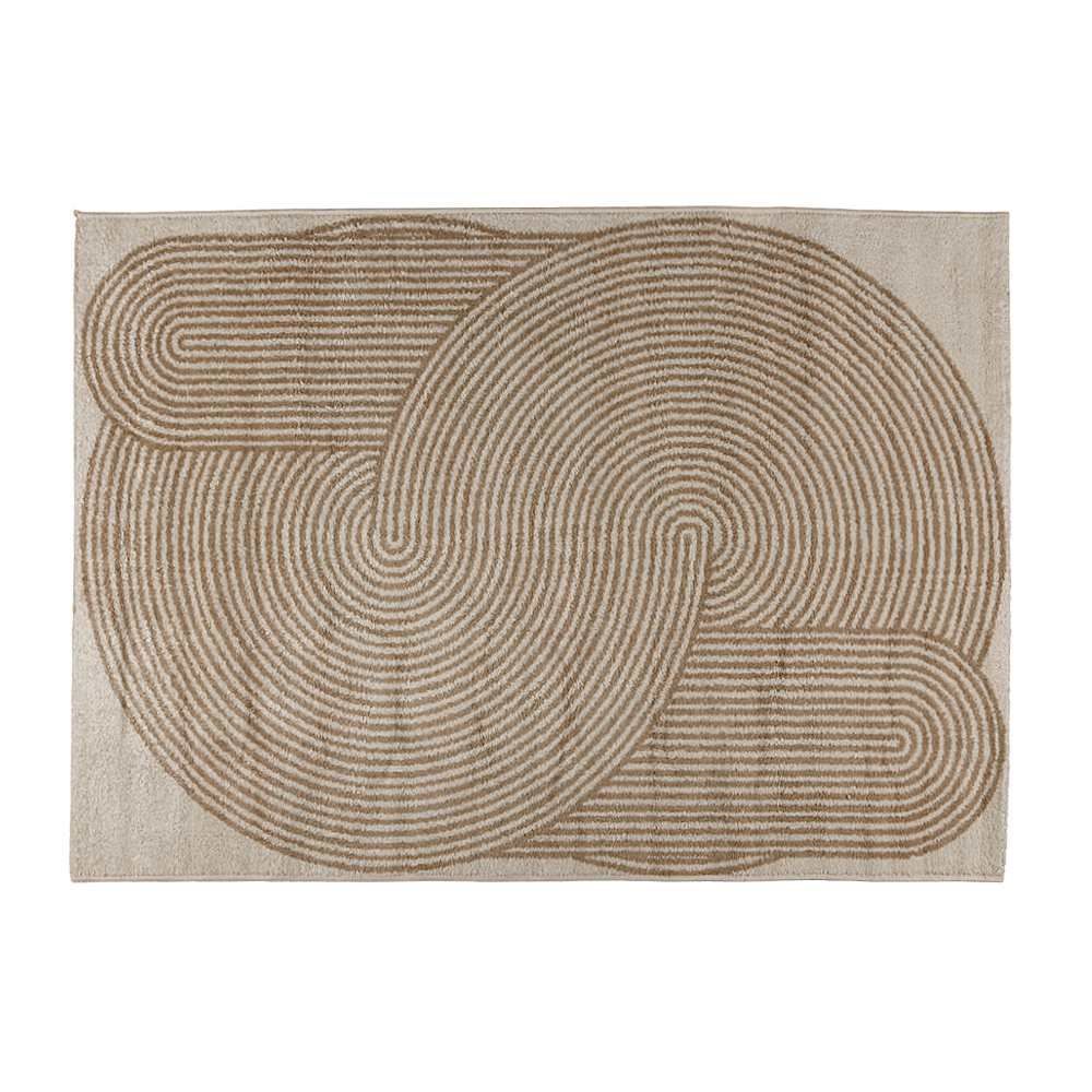 Tapete para Quarto e Sala Lotus 1,40X2,00 m Havan Casa - Design Bege