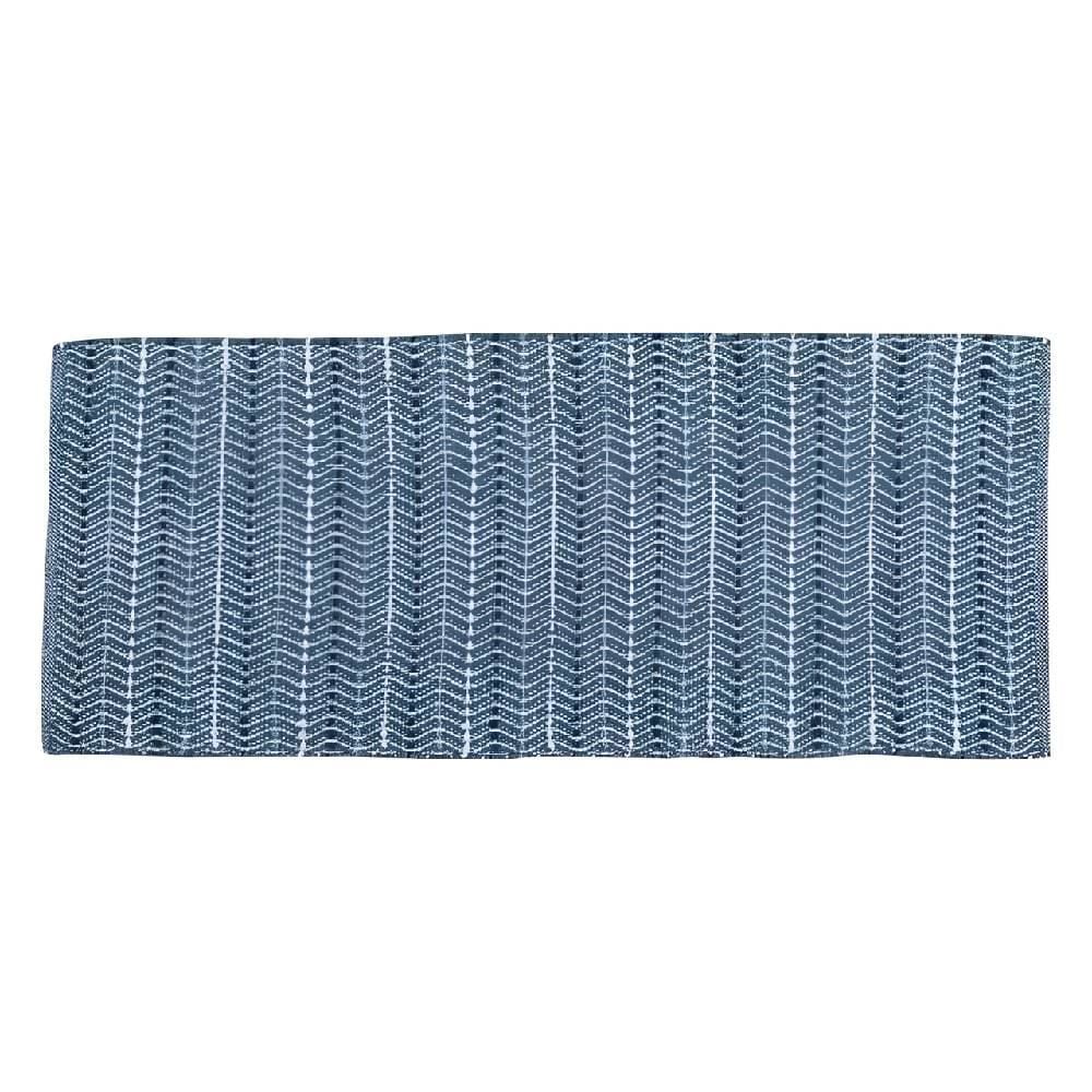 Tapete Para Quarto Ou Sala 50X120 Cm Petra Havan Casa - Indigo