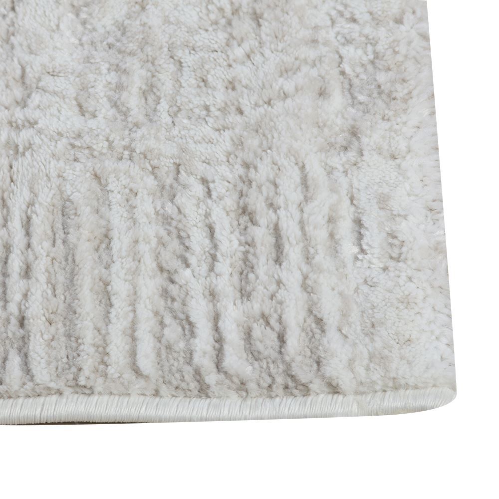 Tapete Para Quarto Ou Sala 67X180 Cm Versalhes Havan Casa - Creme E Branco