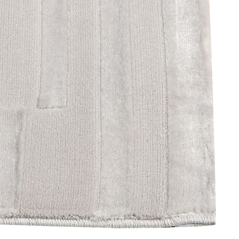 Tapete para Quarto e Sala 80X150 cm Provence Havan Casa - Bege Listras