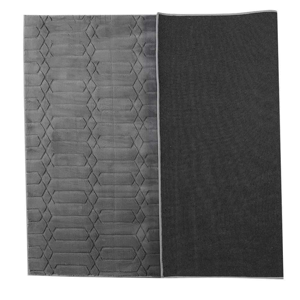 Tapete Para Quarto Ou Sala 1,40X2,00M Bellagio Havan Casa - Chumbo