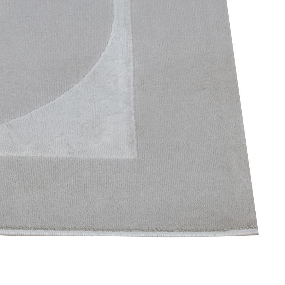 Tapete Para Quarto E Sala 2,00X2,50 M Provence Havan Casa - Círculos Cinza