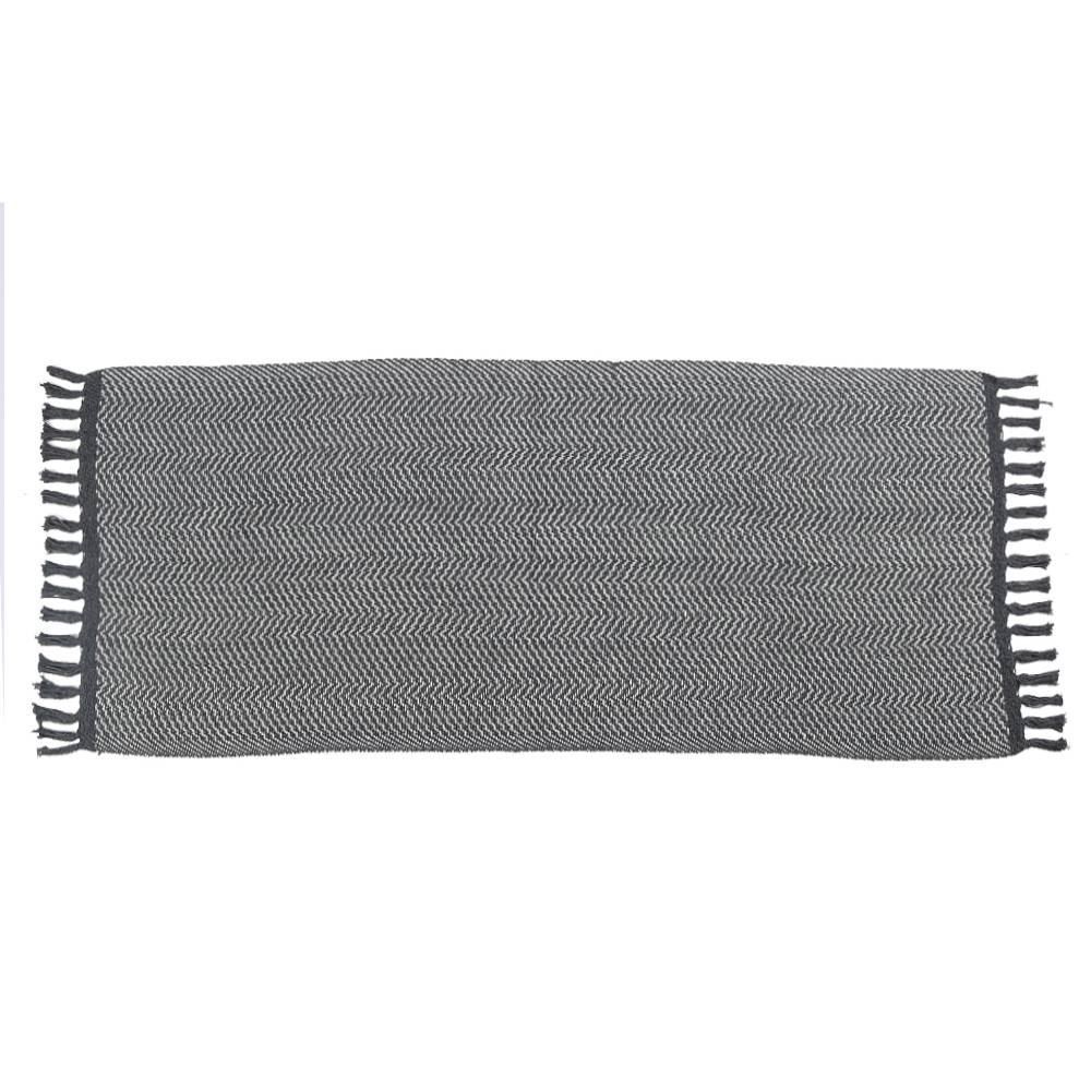 Tapete Para Quarto Ou Sala 50X120 Cm Naturalle Havan Casa - Cinza