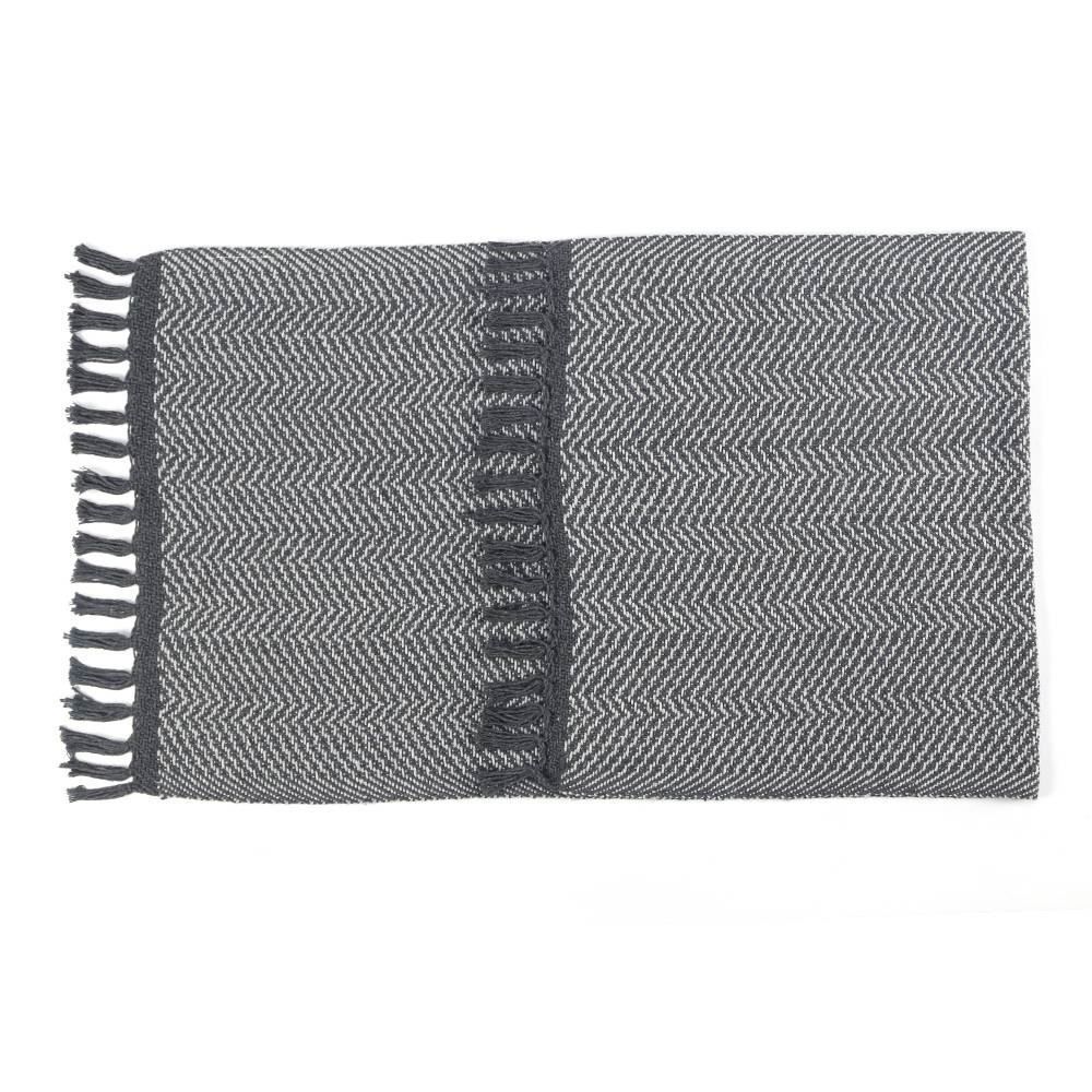 Tapete Para Quarto Ou Sala 50X120 Cm Naturalle Havan Casa - Cinza