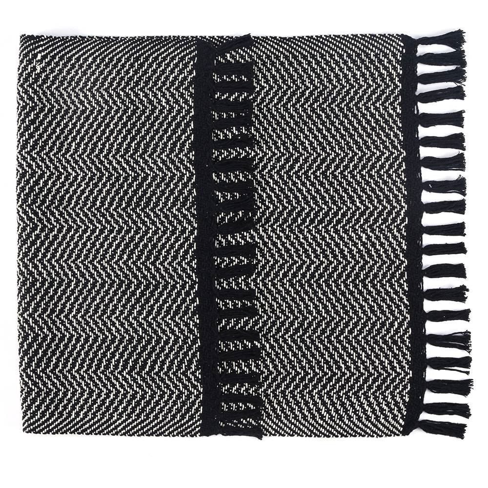 Tapete Para Quarto Ou Sala 50X80 Cm Naturalle Havan Casa - Preto