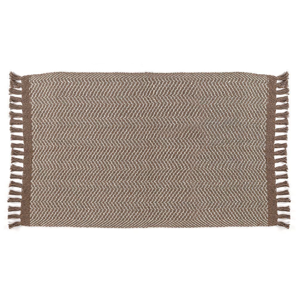 Tapete Para Quarto Ou Sala 50X80 Cm Naturalle Havan Casa - Marrom