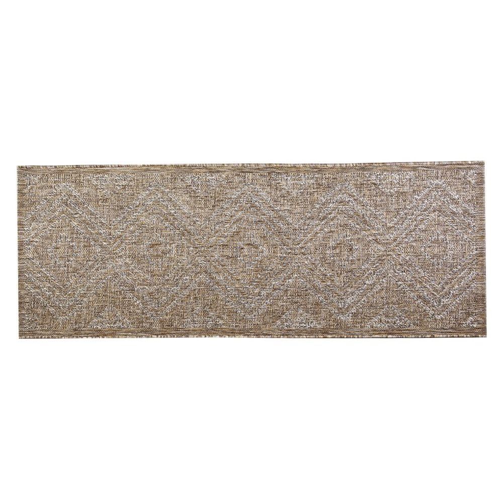 Tapete Para Quarto Ou Sala 67X180 Cm Tulum Havan Casa - Marrom Melissa