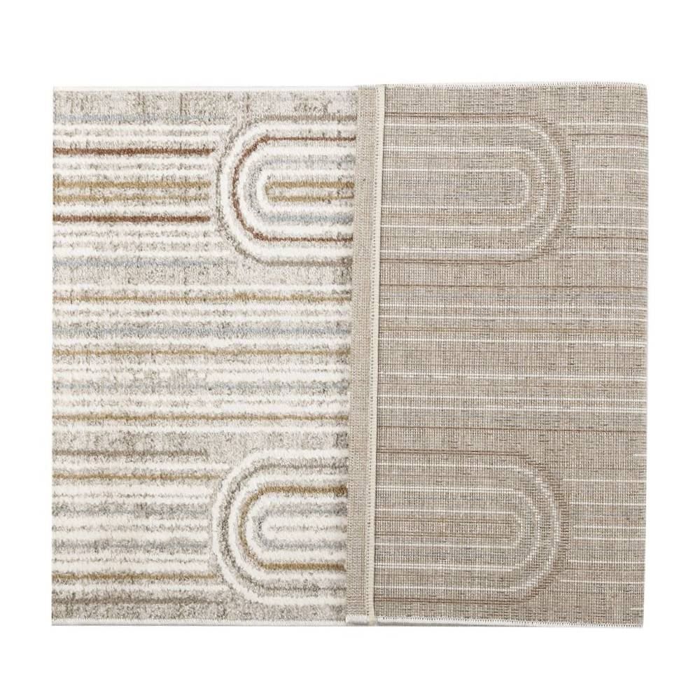 Tapete Para Quarto Ou Sala Atenas 60X100 Cm Havan Casa - Bege E Azul