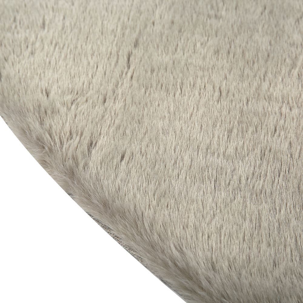 Tapete Para Quarto Ou Sala Redondo 2,00X2,00M Epic Havan Casa - Cinza