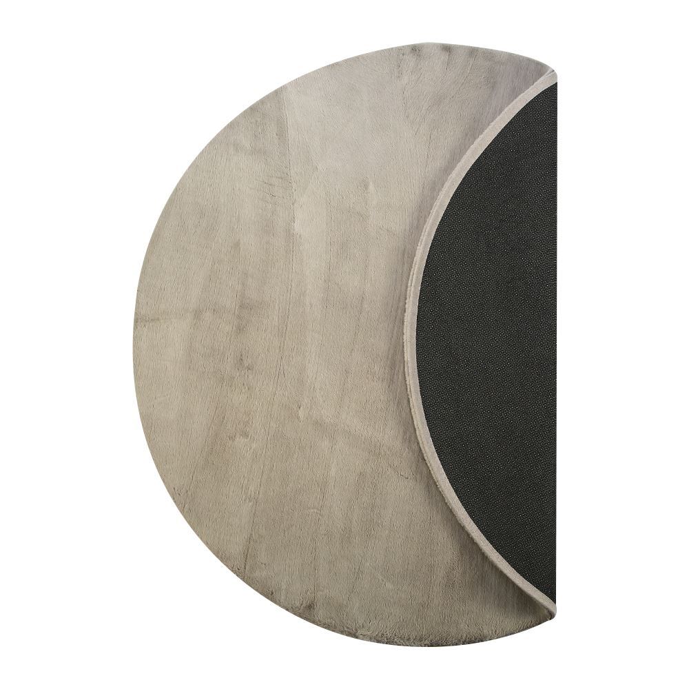 Tapete Para Quarto Ou Sala Redondo 2,00X2,00M Epic Havan Casa - Cinza