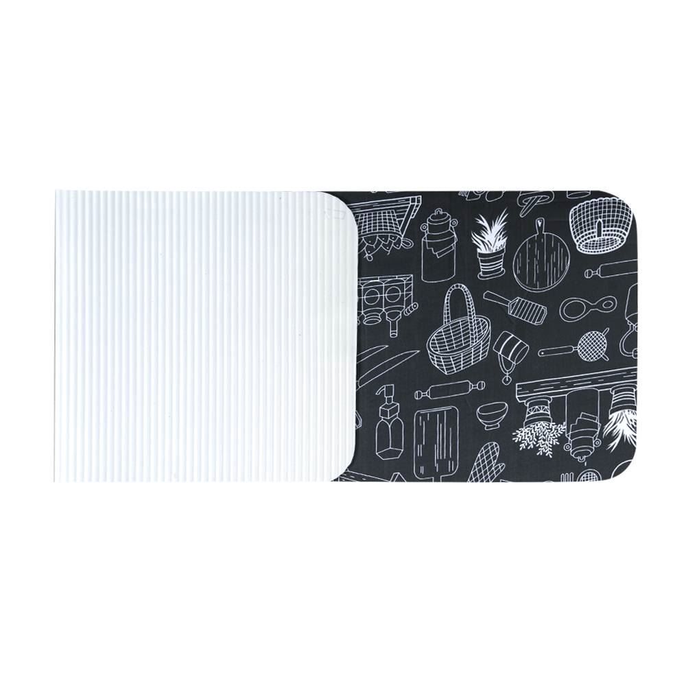 Tapete Para Quarto Ou Sala Tecil 40X120cm Havan Casa - Giz Preto