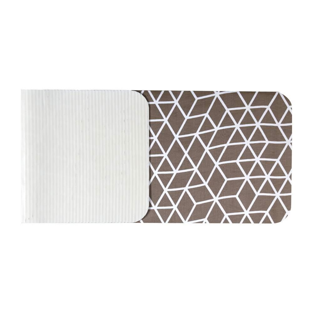 Tapete Para Quarto Ou Sala Tecil 40X120cm Havan Casa - Losango Marrom