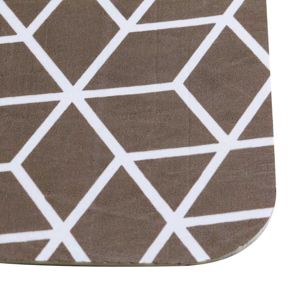 Tapete Para Quarto Ou Sala Tecil 40X120cm Havan Casa - Losango Marrom