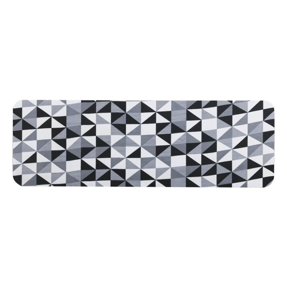 Tapete Para Quarto Ou Sala Tecil 40X120 Cm Havan Casa - Geométrico Preto