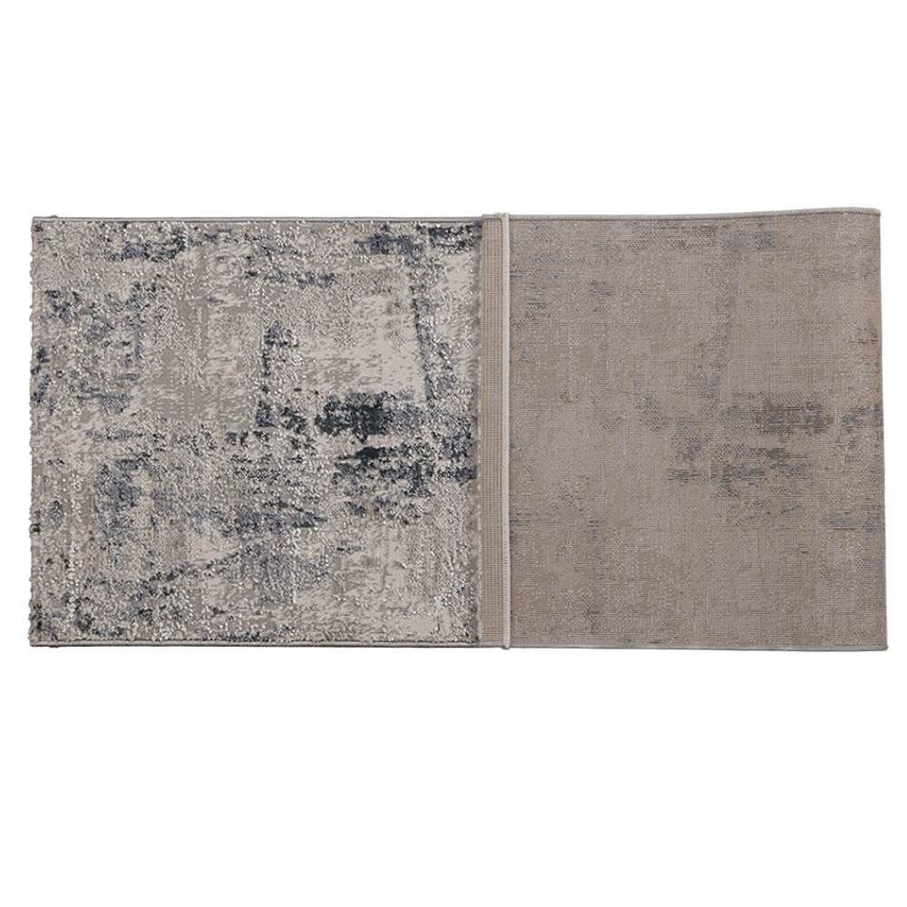 Tapete Passadeira 60Cmx1,80 m Ibiza Havan Casa - Cinza Azul