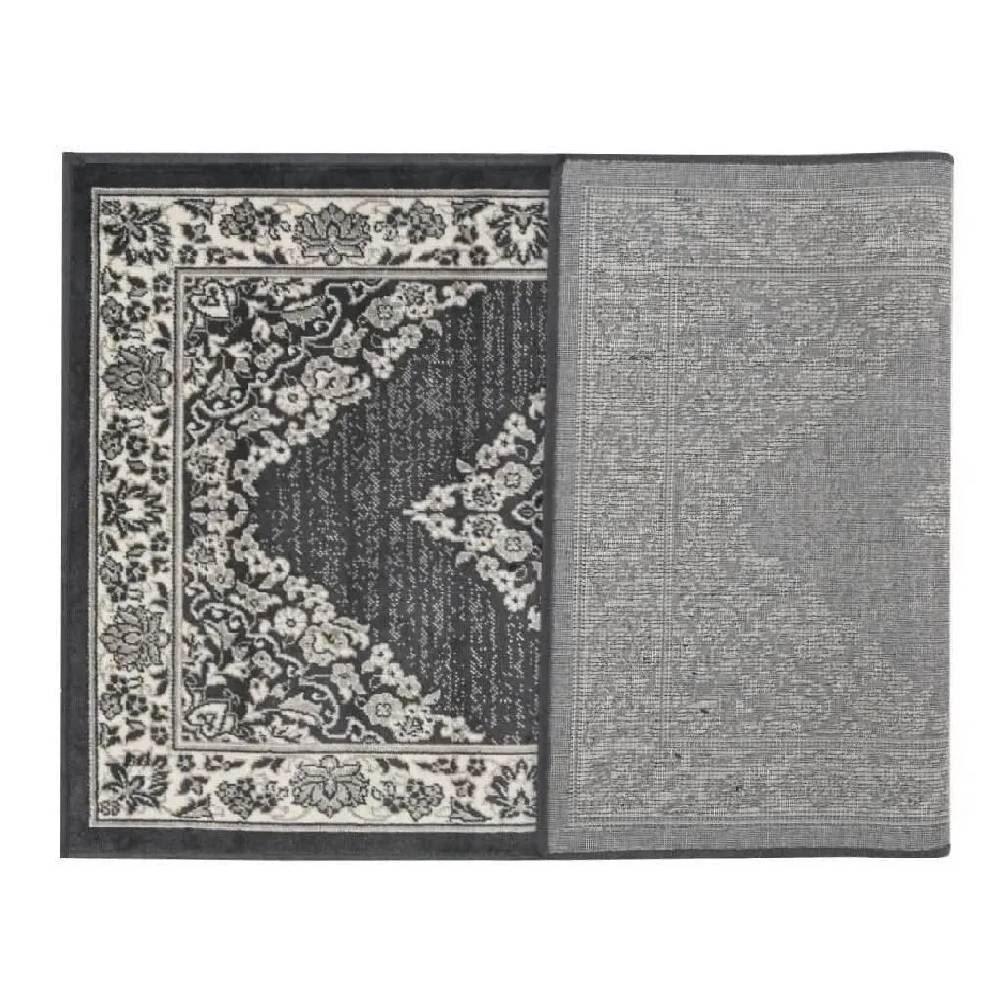 Tapete para Quarto e Sala 2,00X2,40 m Belga Havan Casa - Moldura Chumbo