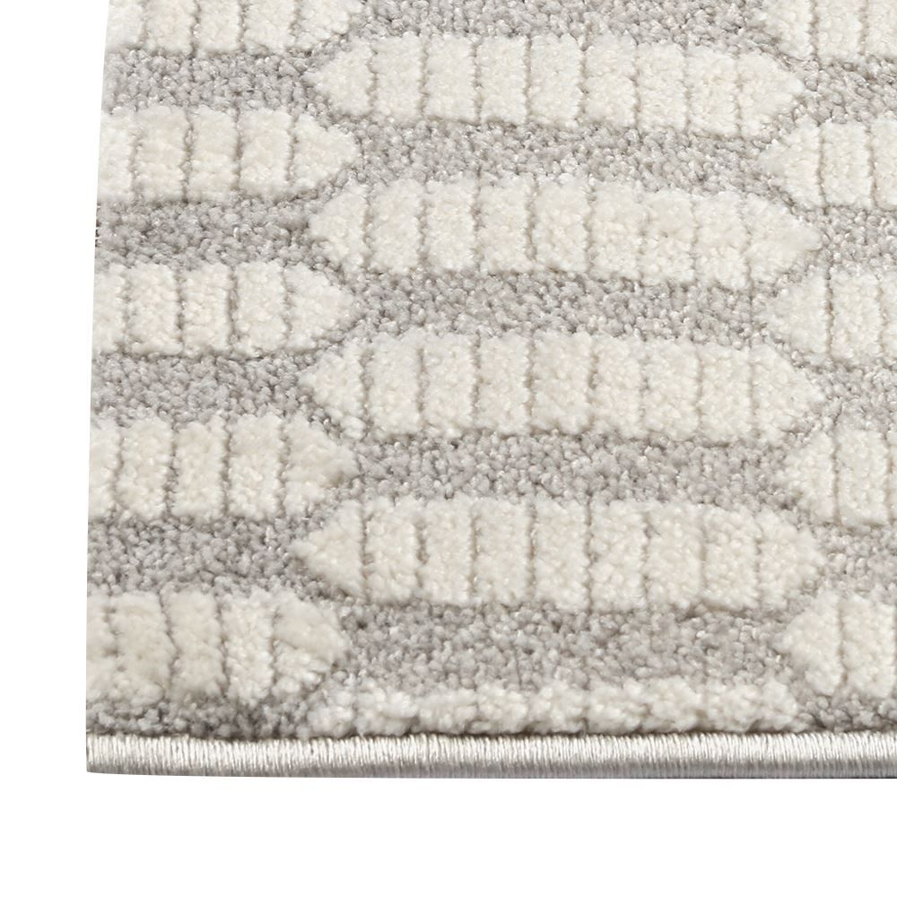 Tapete Para Sala Ou Quarto Atenas 67X180 Cm Havan Casa - Creme Cinza