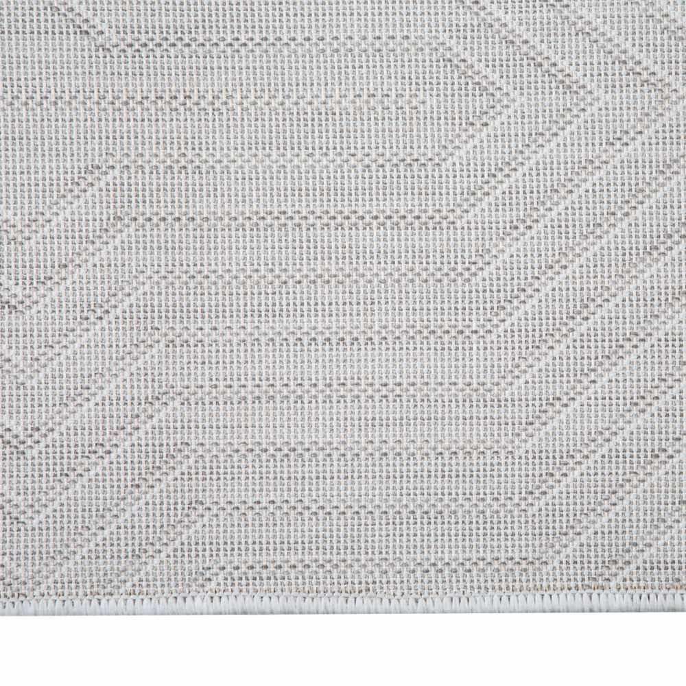 Tapete Passadeira Amazonas 0,80X1,50 M Havan Casa - Linhas Bege