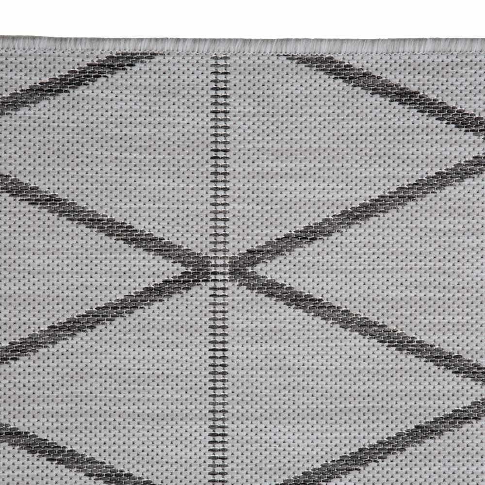 Tapete Passadeira Amazonas 0,80X1,50 M Havan Casa - Cinza Grafite