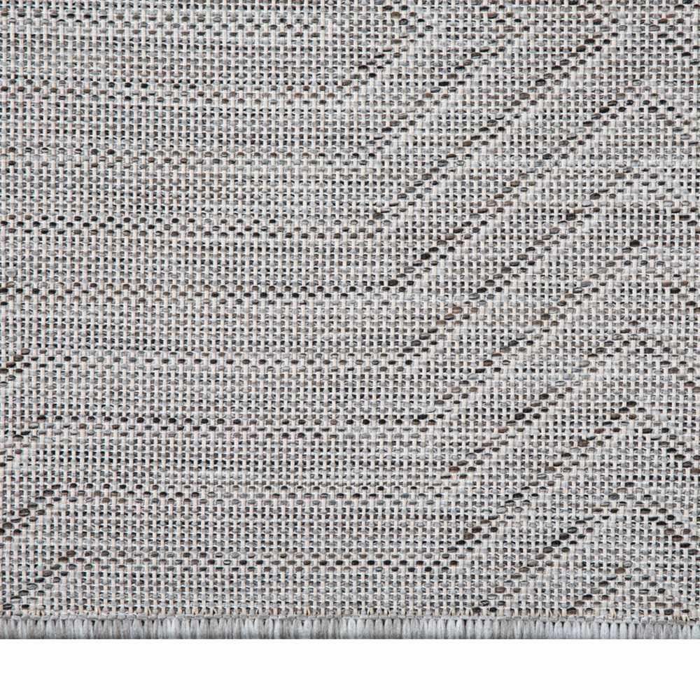 Tapete Passadeira Amazonas 0,80X1,50 M Havan Casa - Detalhes Prata