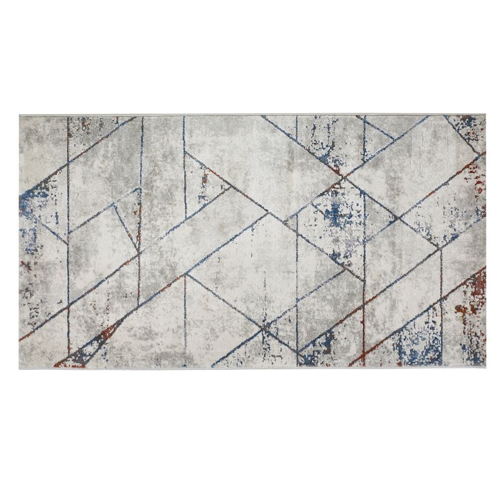 Tapete Passadeira Berlim 80X1,50M Havan  - Cinza B0300