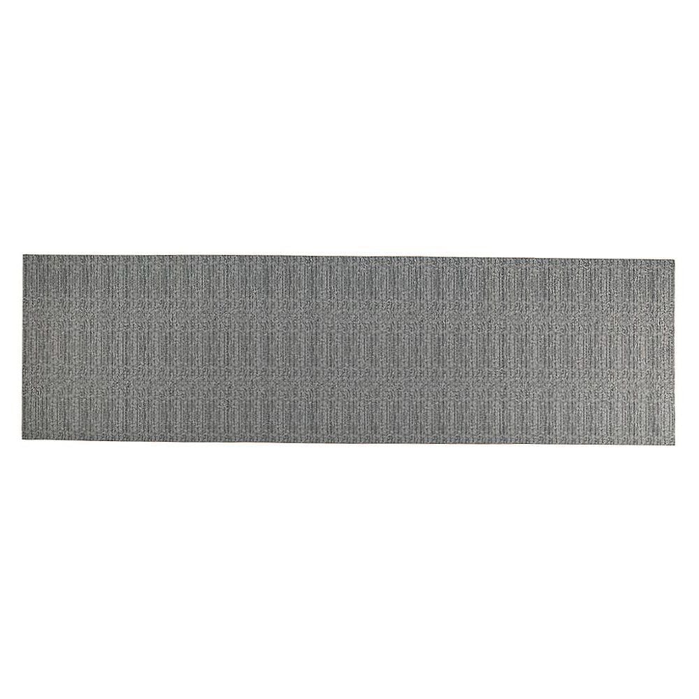 Tapete Passadeira Fênix 60Cmx2,00M Havan Casa - Cinza Mescla