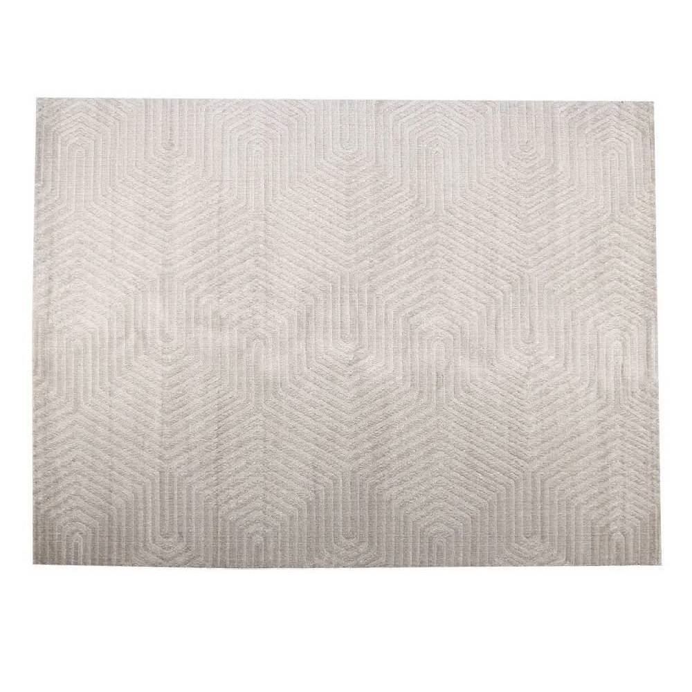 Tapete para Quarto e Sala 2,40X3,00 m Platinium Havan Casa - Cinza Com Bege